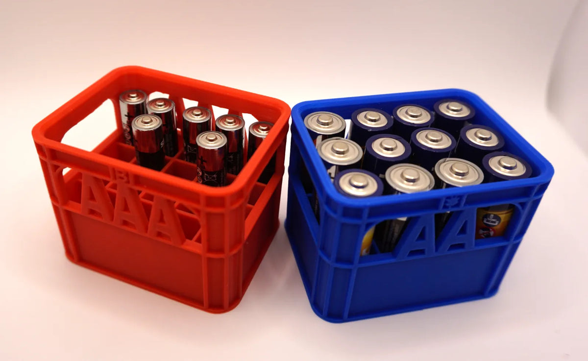 Batterikasse – ølkasse-design