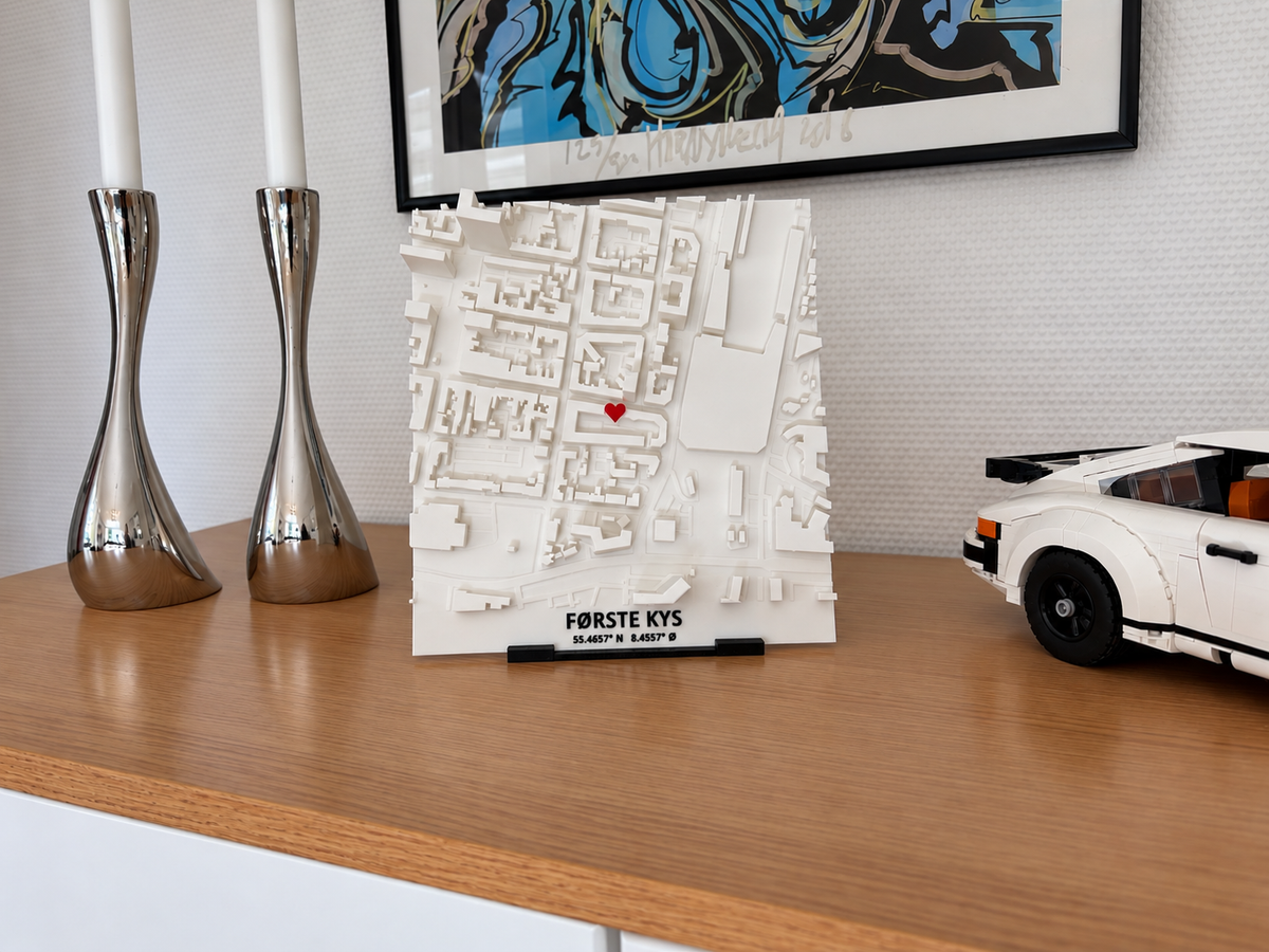 3D-bykort – din egen bydel