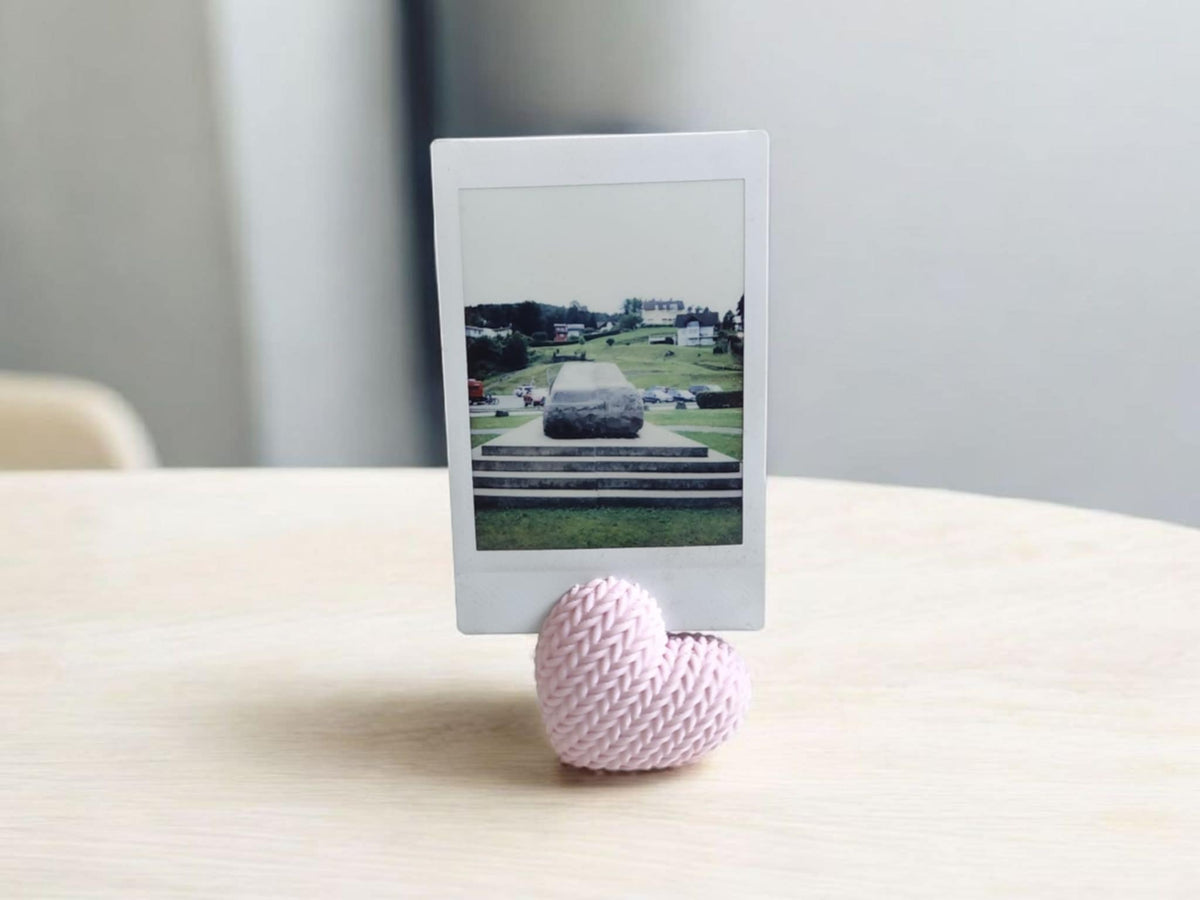 Hjerte fotoholder med billede