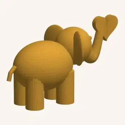 Elefant med hjerte