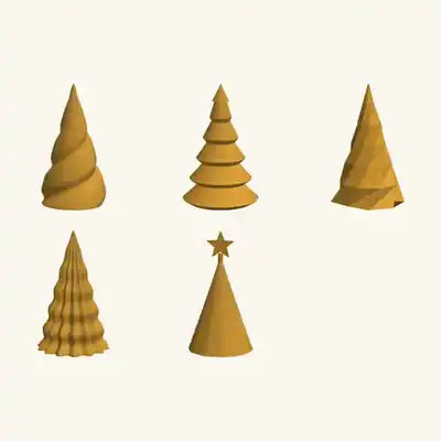 Designer-juletræer – 5 modeller