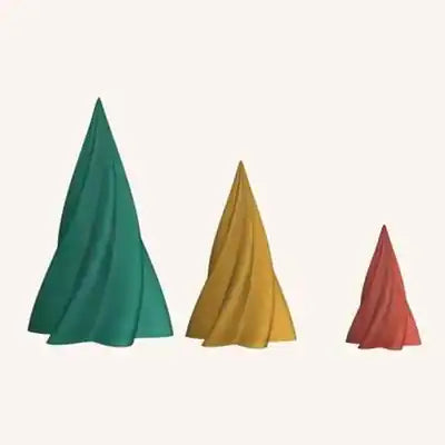 3D-printede twist-juletræer